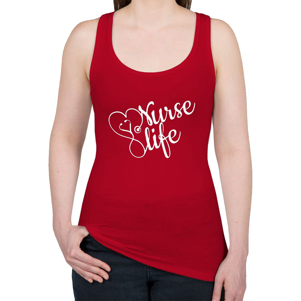 Nurse Life Women's Racerback Tank Top