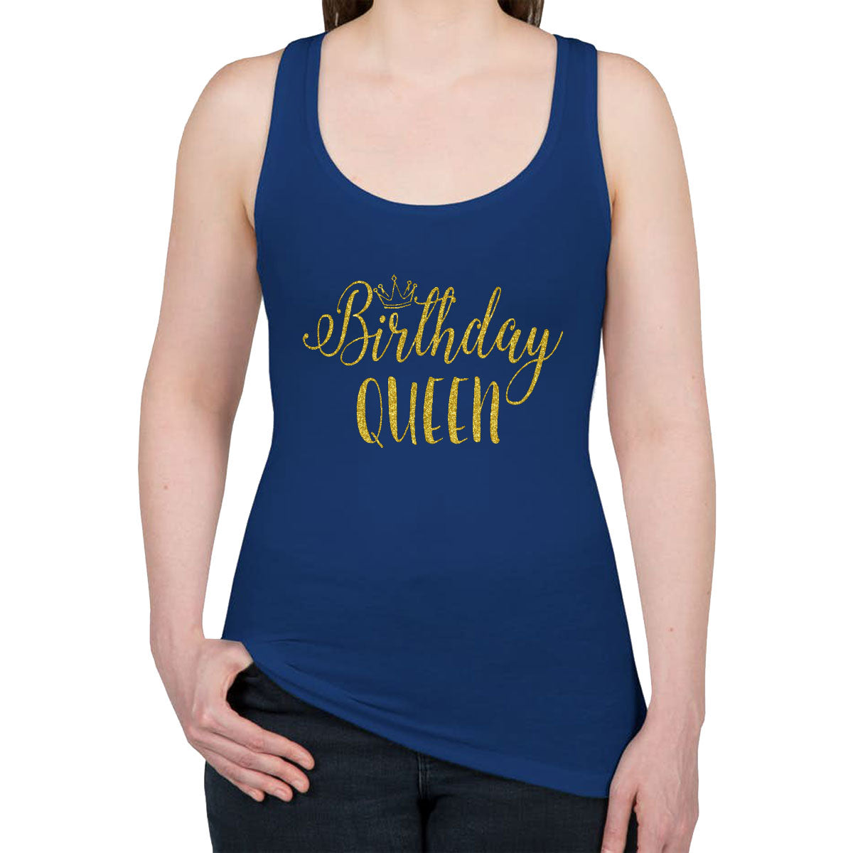 Birthday Queen Women's Racerback Tank Top