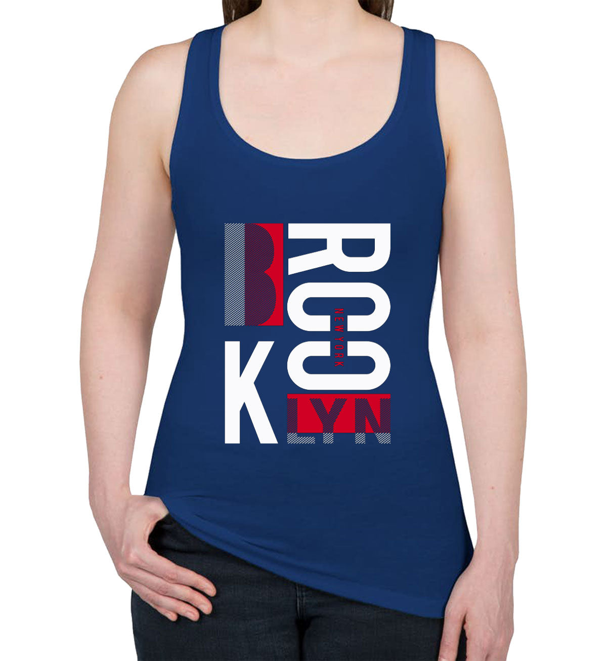 Brooklyn Women's Racerback Tank Top