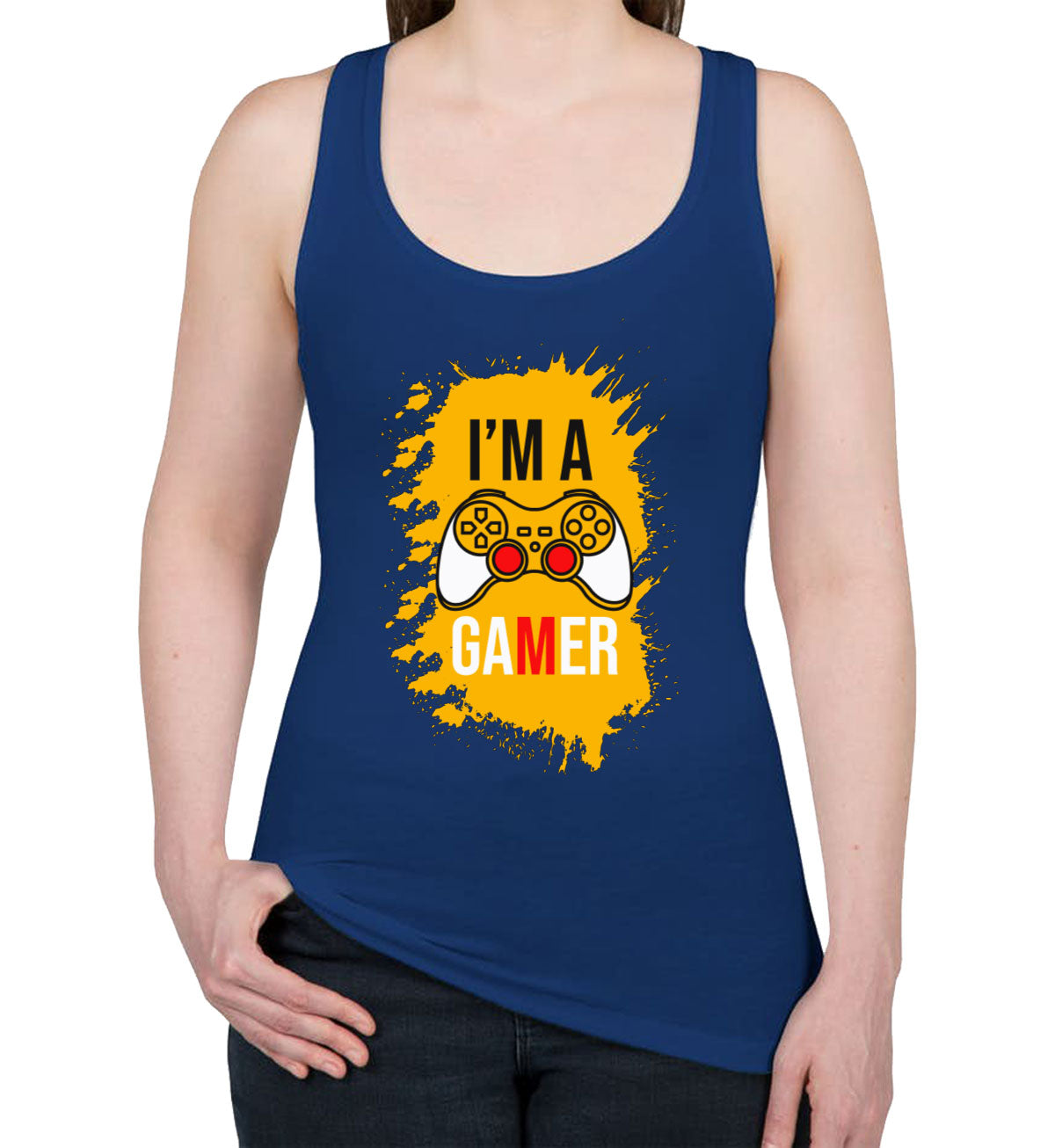 I'm A Gamer Women's Racerback Tank Top