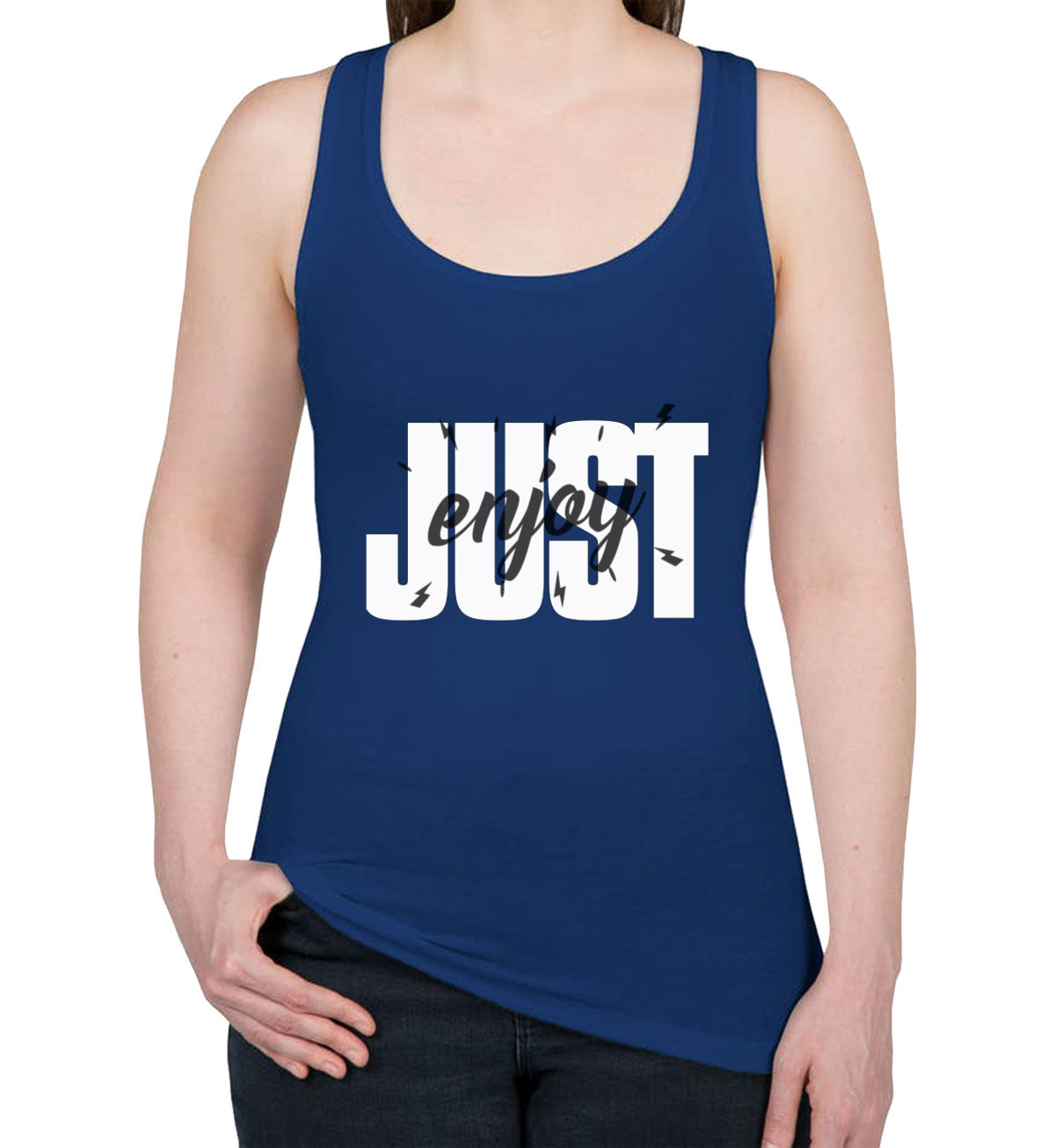 Just Enjoy Women's Racerback Tank Top