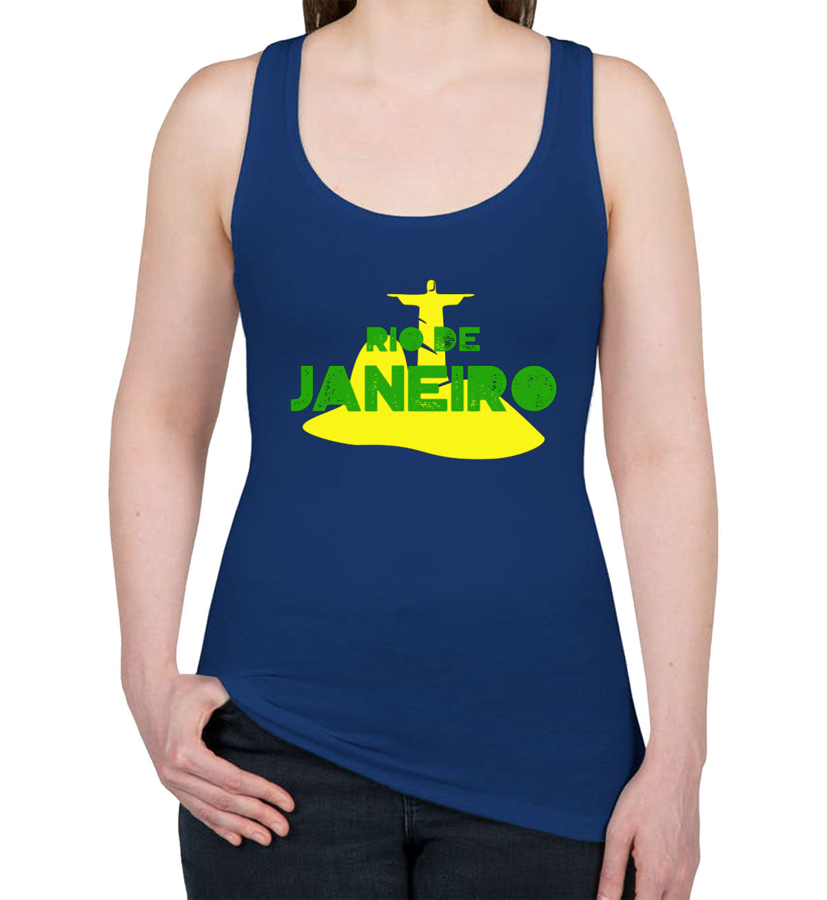 Rio De Janeiro Women's Racerback Tank Top