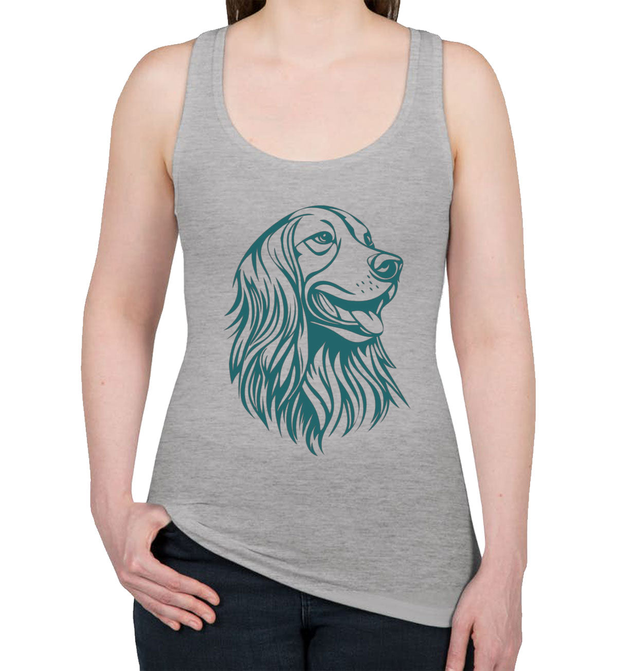 Irish Setter Dog Women's Racerback Tank Top