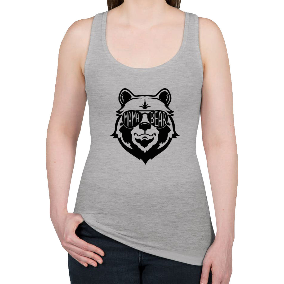 Mama Bear Women's Racerback Tank Top