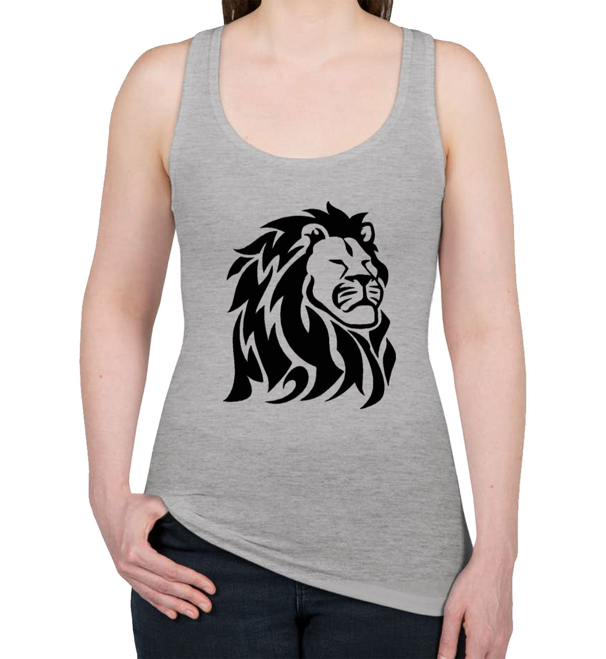 Proud Lion Women's Racerback Tank Top