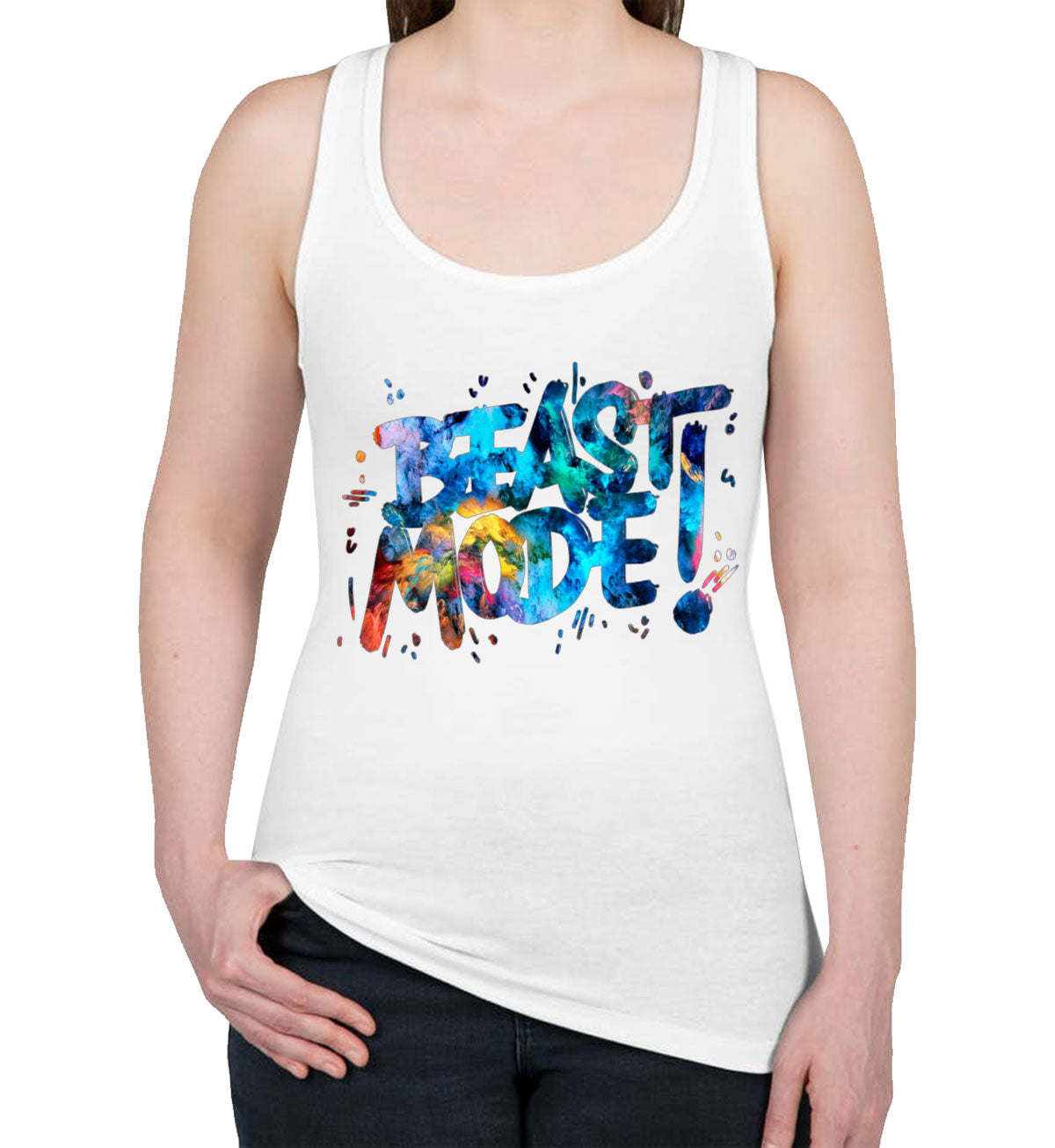 Beast Mode Women's Racerback Tank Top