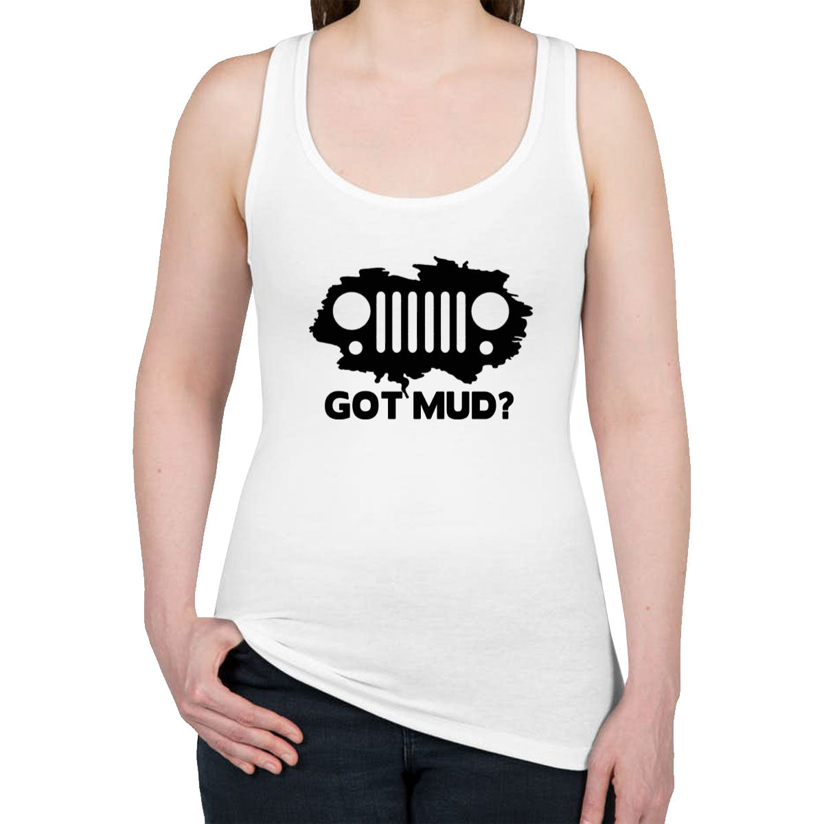 Got Mud? Jeep Women's Racerback Tank Top