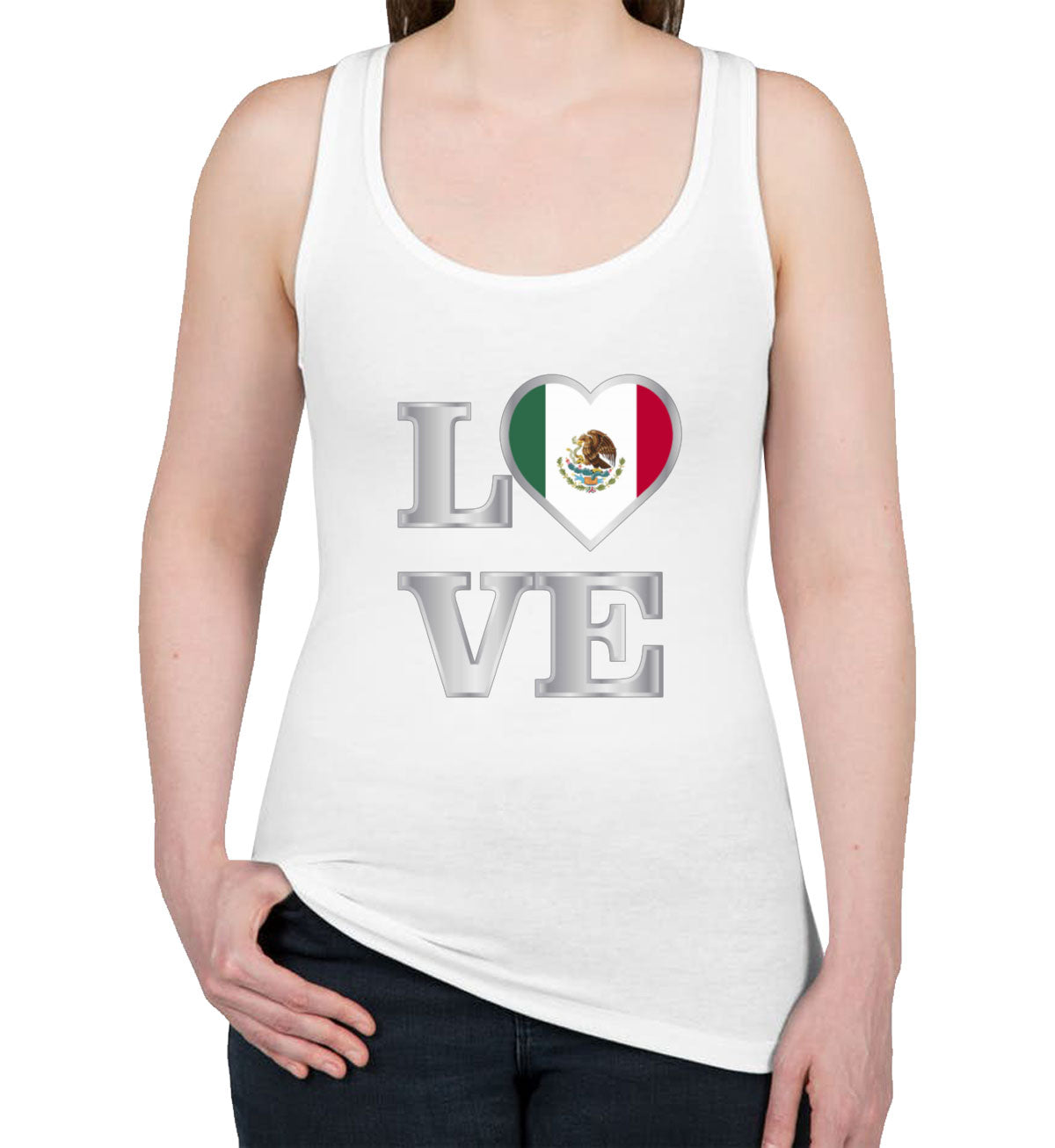 Mexico Love Women's Racerback Tank Top