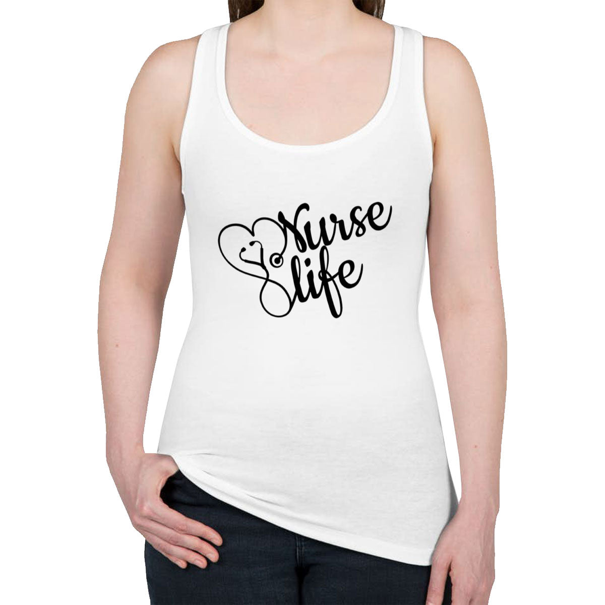 Nurse Life Women's Racerback Tank Top