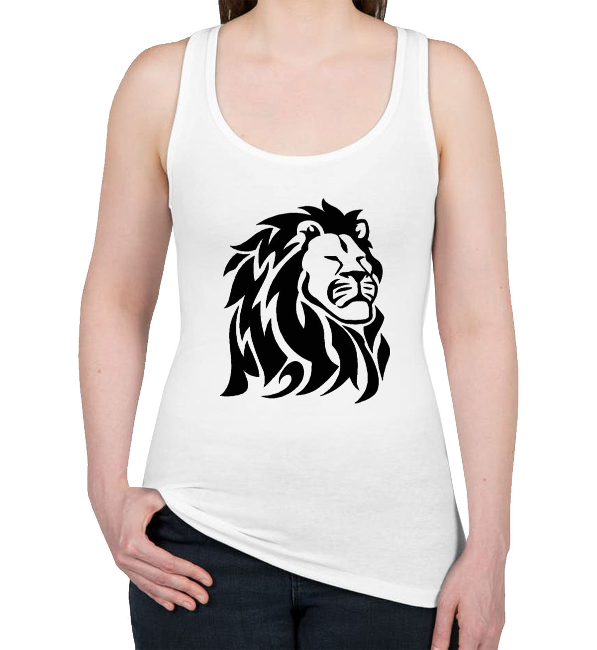 Proud Lion Women's Racerback Tank Top