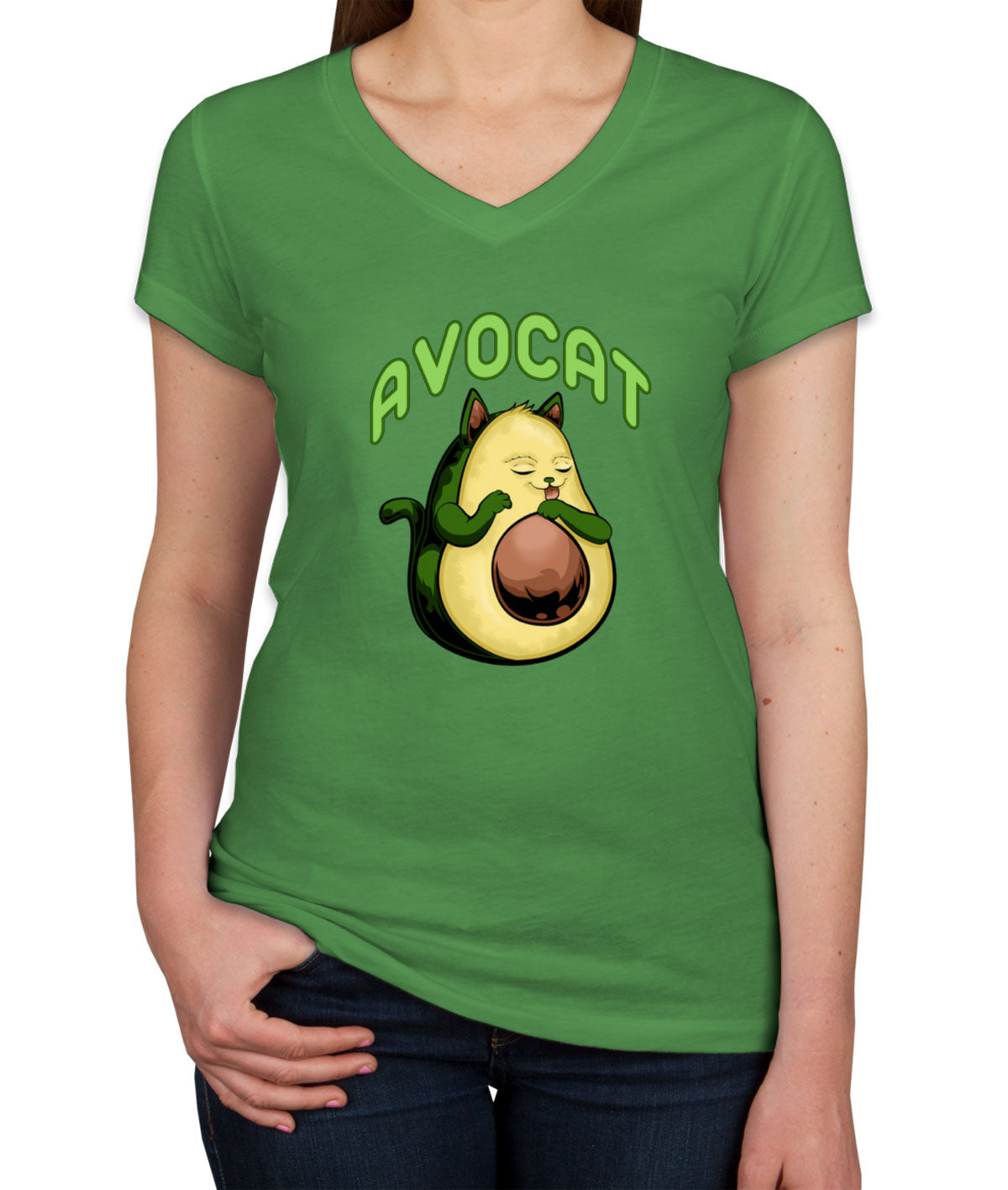 Avocat Women's V Neck T-shirt