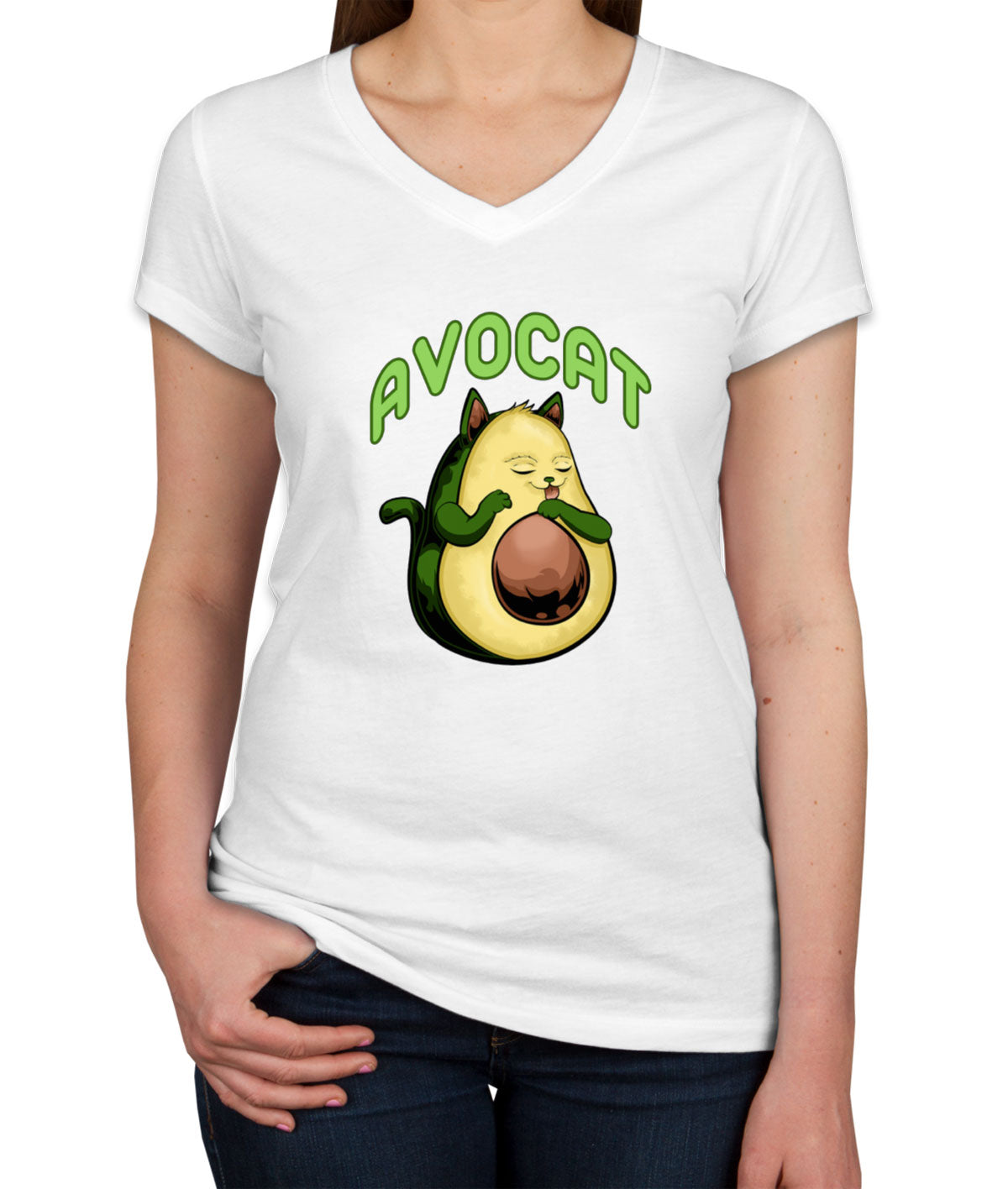 Avocat Women's V Neck T-shirt