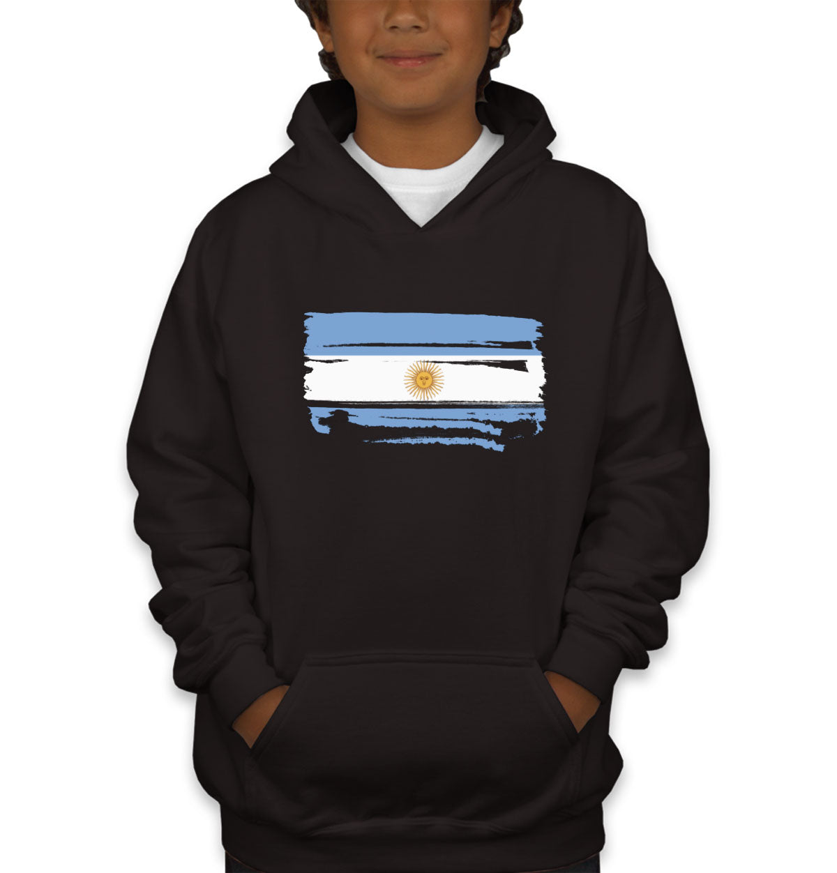 Argentina Flag Youth Hoodie