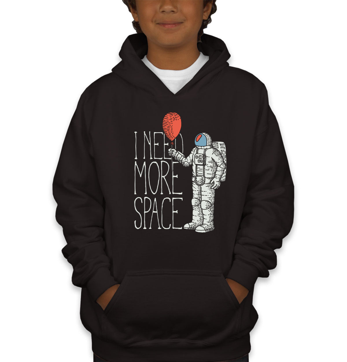 I Need More Space Youth Hoodie