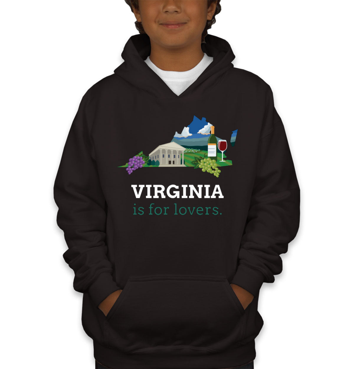 Virginia Is For Lovers Youth Hoodie