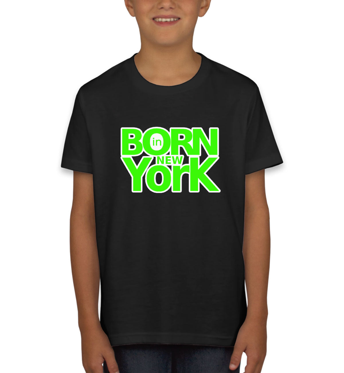 Born In New York Youth T-shirt