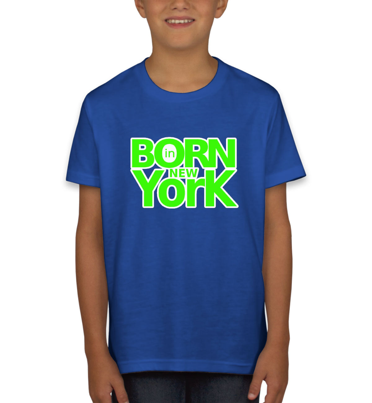 Born In New York Youth T-shirt